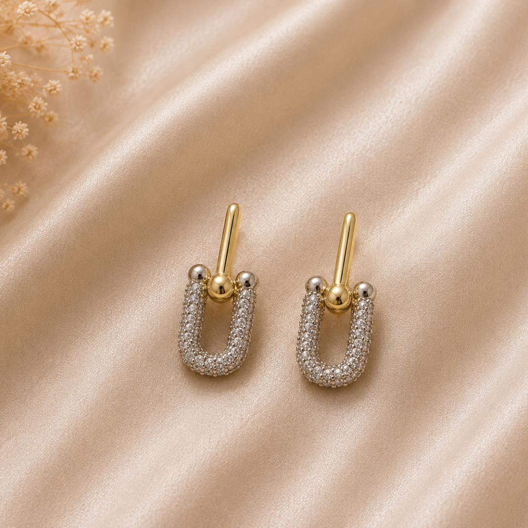 LUXE LINK EARRINGS