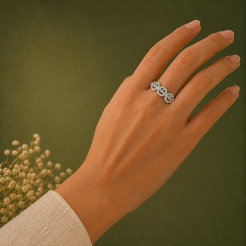 LUCKY LUXE SILVER RING